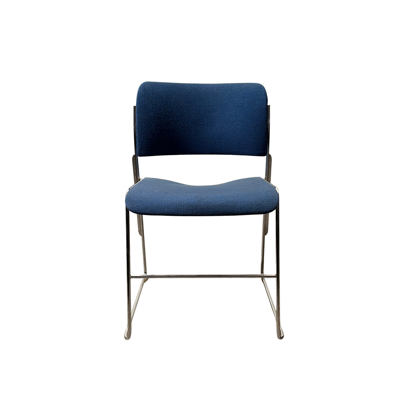 40/4 Chair by David Rowland (fabric blue)