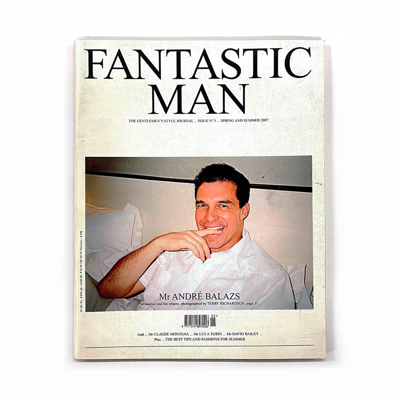 Fantastic Man No.5 - Mr. André Balazs (S/S 2007)